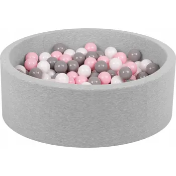 Dětsný nábytek Petsona Suchý bazén PRO ZVÍŘATA s míčky 6cm/200 míčků, pěnový bazén