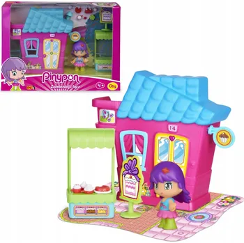 Panenka Pinypon - Domeček pro panenky Mia, fialový, 700015606