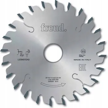 Vrták FREUD Předřezávací kotouč trapézový 160x55x36Z / 4.3-5.5 /SCM