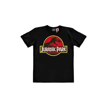 Pánské tričko Dětské tričko Jurassic Park Jurský park: Organic (140-152 cm) černá bavlna