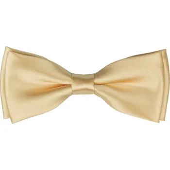 Motýlek Béžovo zlatý pánský motýlek lesklý