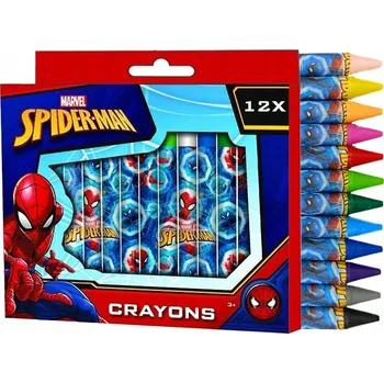 Kresba Voskové Pastelky Marvel 12 ks