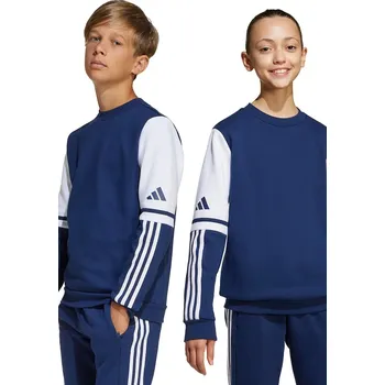 Chlapecká mikina Dětská mikina adidas Performance JD4814 námořnická modř 59X, vel. 128