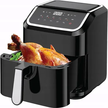 fritéza Fritéza horkovzdušná 5.5l Air Fryer Velká 10 Programů 1600W VÝKONNÁ