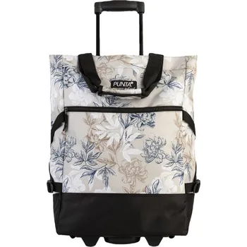 Nákupní taška Punta Nákupní taška na kolečkách Print - sand/black + Sleva 5% s kódem AKCE5