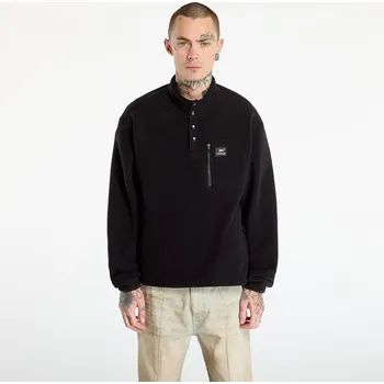 Pánská mikina Mikina Patta Sherpa Fleece Overhead UNISEX Black M