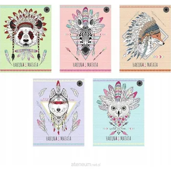 Sešit Sešit A5 s mřížkou Ziemia Obiecana, 80 listů