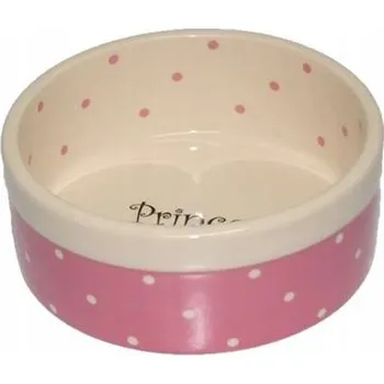 Miska pro psa YARRO KERAMICKÁ MISKA PRO PSA RŮŽOVÁ PRINCESS