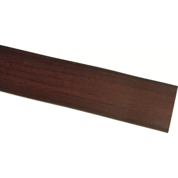 Záclona Štít ke kolejničkám mahagon 5cm (Kryt přední ke kolejničkám)