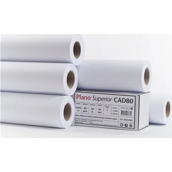 Plotrový papír Plotter.role Plano Superior,420mmx50mx50mm,90g/m2