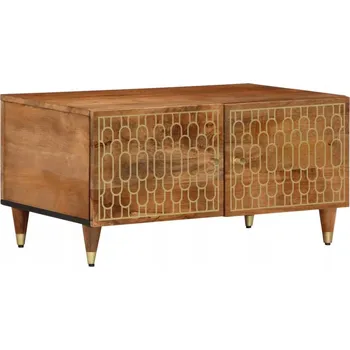 Konferenční stolek Konferenční stolek VidaXL obdélníkový 80 x 50 x 40 cm, béžové odstíny