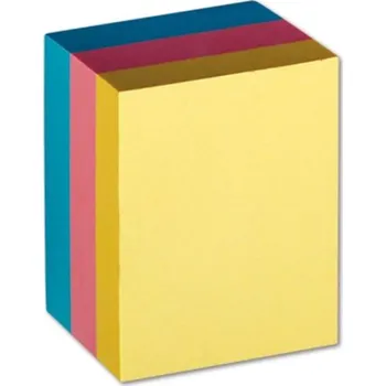 Samolepící bloček Bloček Concorde, 38 x 51 mm, mix barev, 3 ks