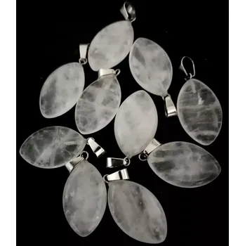 Přívěsek Křišťálový přívěsek slza špičatá 2,5 cm