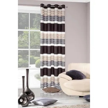 Závěs HOTOVÝ ZÁVĚS ERIC 140X250 CM ŠEDÁ OCELOVÁ