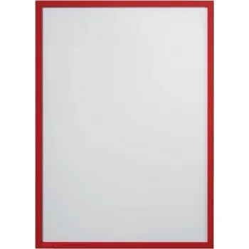 Kancelářský nábytek Magnetický rámeček Franken, A4, červený, 5 ks