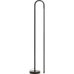 Kave Home Černá kovová stojací LED lampa Bow 120 cm