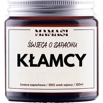 Svíčka Sójová svíčka s vůní Lháře, Dárek, Upomínkový předmět, Vonící 120 ml