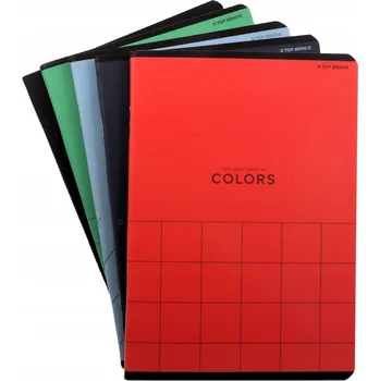 Sešit A5 s mřížkou TOP-2000, 80 listů
