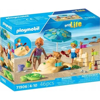 Stavebnice Playmobil Playmobil 71906 Rodina na pláži