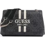 Guess 4G logo triple crossbody kabelka černá