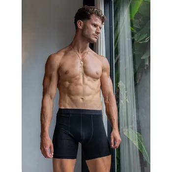 Pánské spodní prádlo Pánské boxerky TallGuys | Deep black Velikost: 3XL