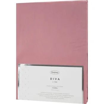 Prostěradlo PRESTIERADLO S GUMOU DINA 160X200 CM, VÝŠKA 30 CM PÚDROVO RUŽOVÁ