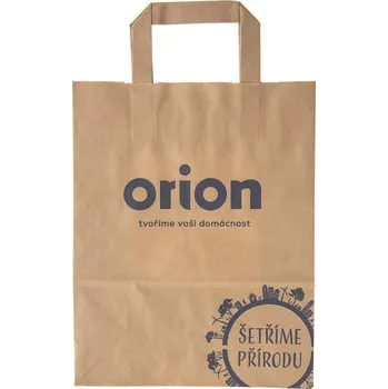 Nákupní taška ORION Taška papír Šetříme přírodu 22x28 cm