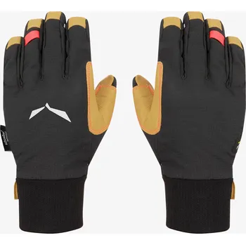 Rukavice Dámské softshellové rukavice Salewa Ortles DST/AM Gloves - black out L