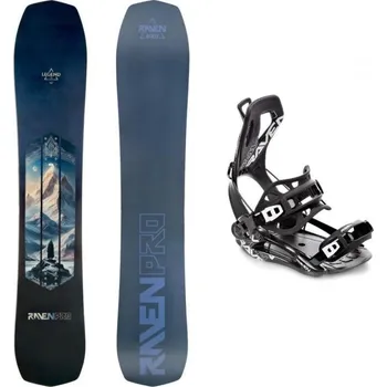 Snowboard Raven PRO Legend snowboard + Raven Fastec FT360 black snowboardové vázání 154 cm + XL (EU 43-46) + DÁREK + Doprava ZDARMA