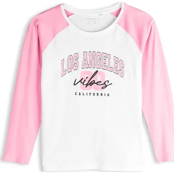 Dívčí oblečení GATE Bavlněné tričko s potiskem 8Y 825-0482/10