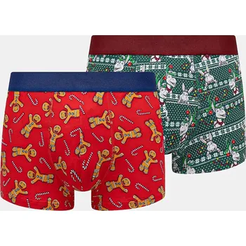 Boxerky Bavlněné boxerky Medicine 2-pack pánské, více barev RW24.BIM951 vícebarevná MLA, vel. M