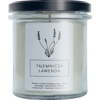 Svíčka Tradiční sójová svíčka Tajemná Levandule Hagi 1 ks