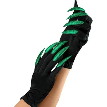 Karnevalový kostým Rukavice čarodějnické s nehty
