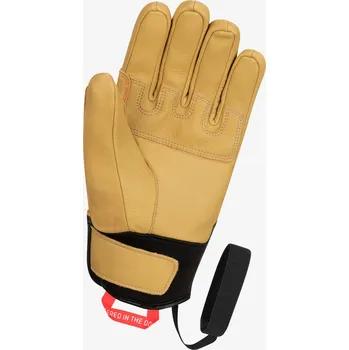 Rukavice Dámské rukavice Salewa Ortles AM Leather Gloves - black out L