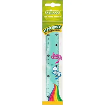 pravítka Pravítko Cricco - 15 cm, Flexi, asort