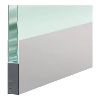 PLANET těsnění skleněných dveří KG-F10 RD, 584x16,5x46, 1stranné, alu natur