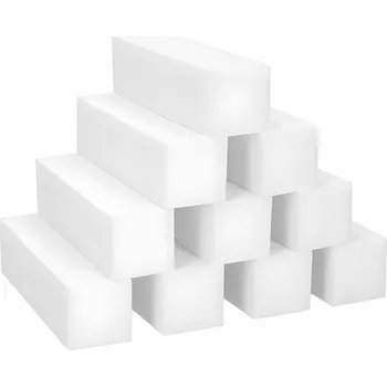 Brusný blok na nehty, bílý, 10 kusů