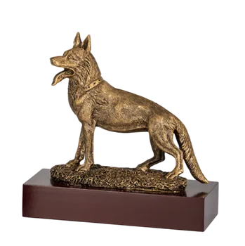 trofej 39430 - pes, kynologie Varianta: 39430, 170 mm