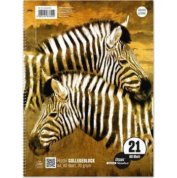 Blok Blok COLLEGE URSUS A4, BV spirálová,linkovaný