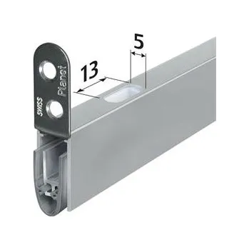 Dveřní kování PLANET těsnění dveří KT-RD-FH TR125 pro krajní lištu 880 mm