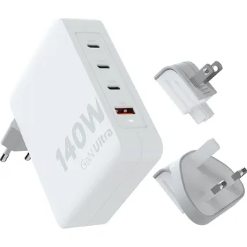 Mobilní telefon Cestovní adaptér Xtorm 140W GaN-Ultra Travel Charger + USB-C PD Cable
