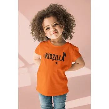 Dívčí tričko Dětské tričko Kidzilla Barva: Oranžová, Velikost: 122