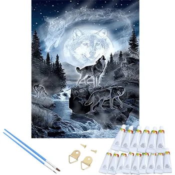 Deminas | Okouzlující malování podle čísel - tygr