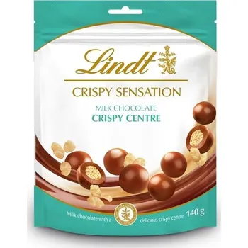 Bonboniéra Čoko.kuličky Lindt Crispy - mléčné s křup., 140 g