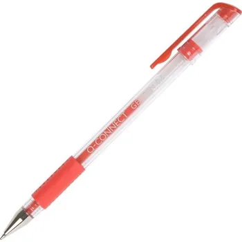 Gelový roller Q-Connect, 0,5 mm, červený