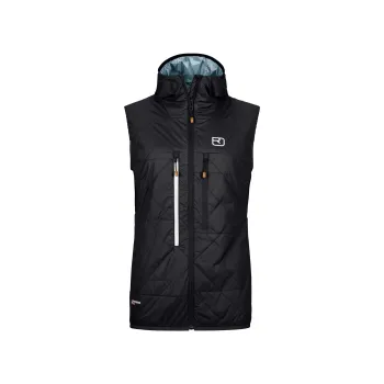 Dámská vesta Ortovox Swisswool Piz Boe Vest W black raven L; Černá vesta + DÁREK DLE VÝBĚRU!