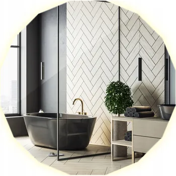 Zrcadlo Zrcadlo PazzoWalls nástěnné asymetrické 500 x 500 mm