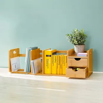 police Die moderne Hausfrau Výsuvná bambusová police s dvěma zásuvkami 670928