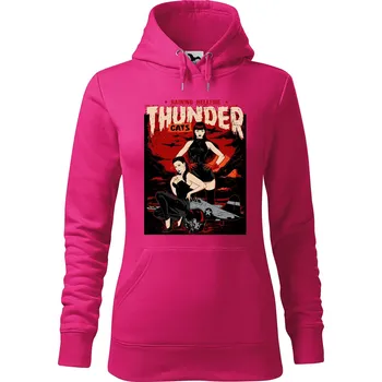 Pánská mikina Dámská mikina Thunder cats Velikost (žena): M, Vyberte barvu: Purpurová