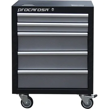 Pojízdný dílenský vozík, 5 zásuvek - Procarosa PROFI TGC-1305W